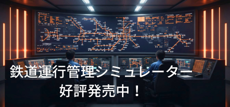 鉄道運行管理シミュレーター 2026年4月15日発売予定